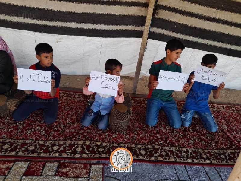 أهالي قرية الثغرة يقررون عدم ارسال