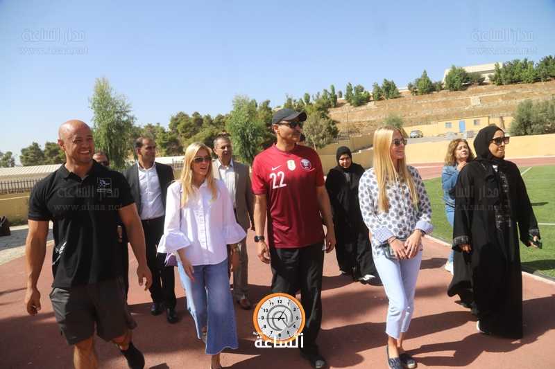 بحضور الأميرتين عائشة وسارة والشيخ سعود