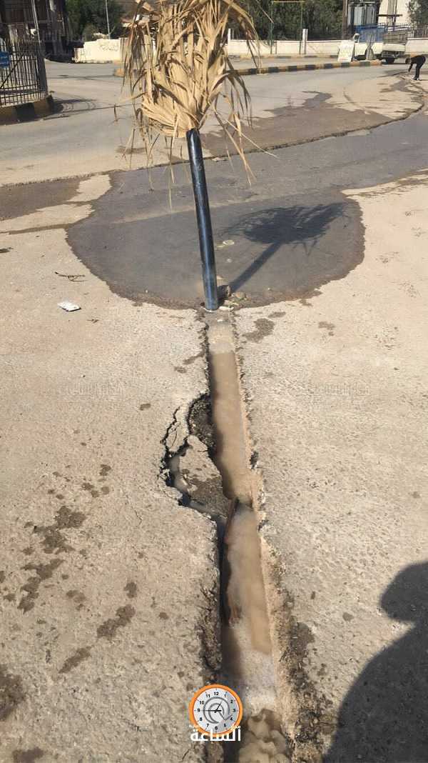 سكان المغير راحوب يفيقون على سيل