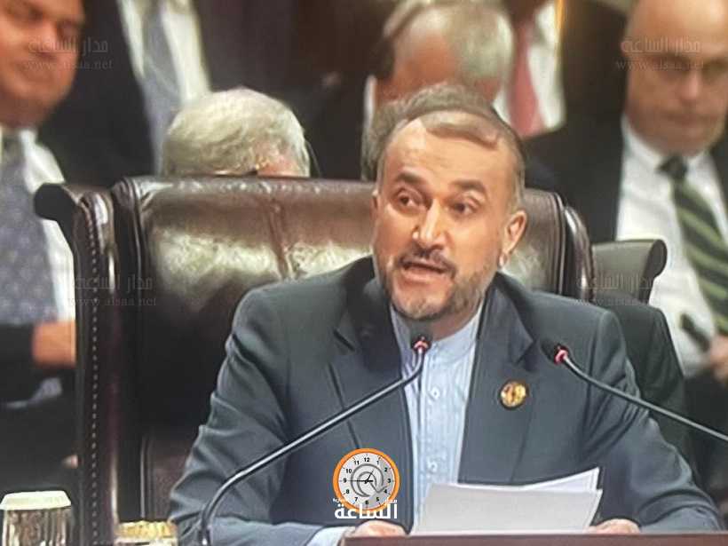 وزير الخارجية الإيراني يتحدث بالعربية في