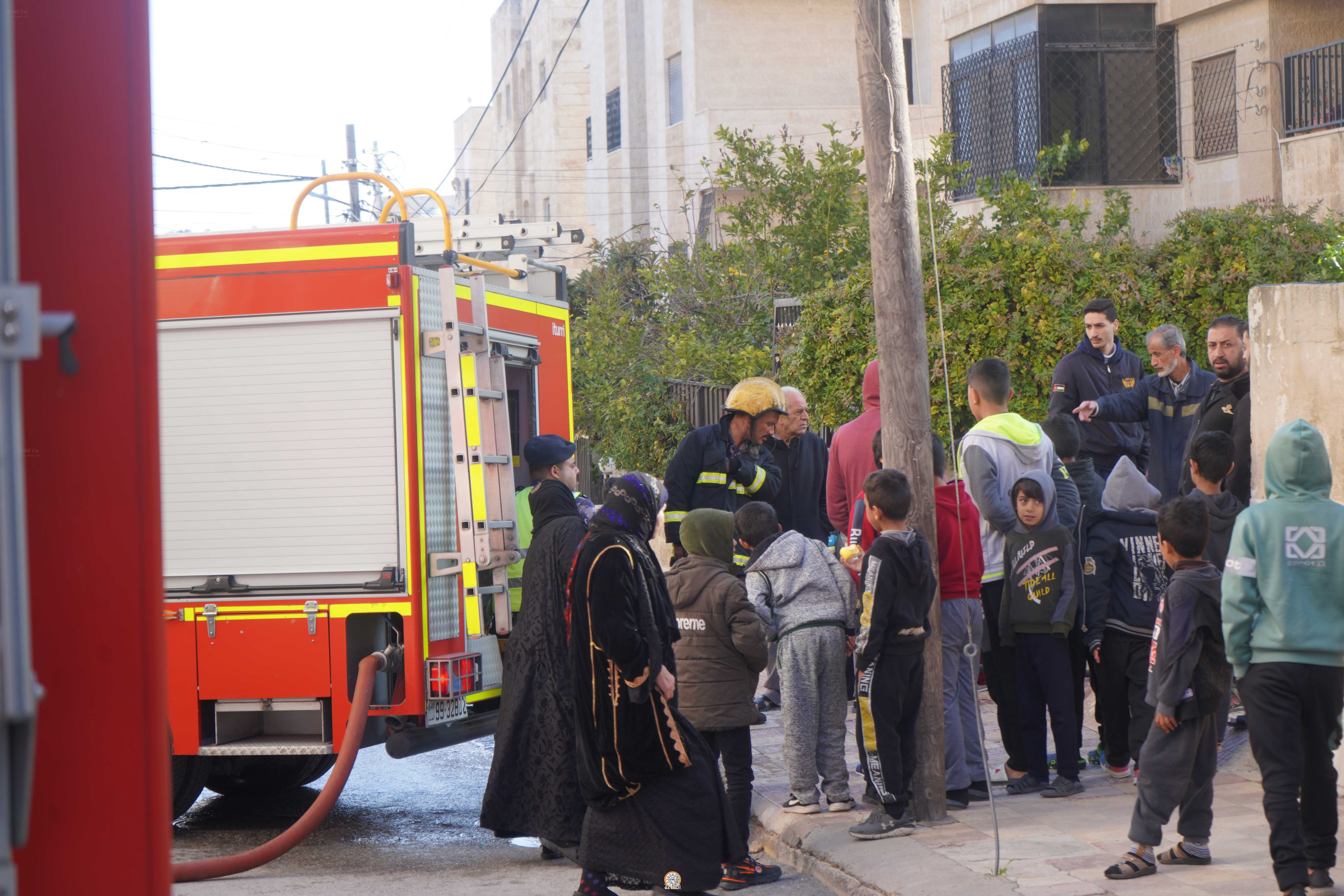 اندلاع حريق بأحد المنازل في منطقة