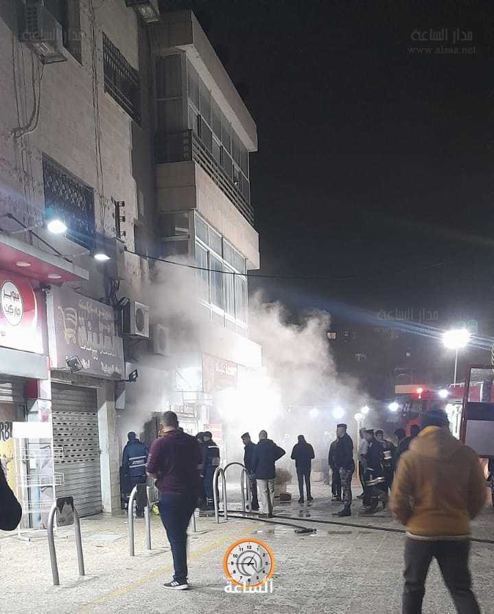 وهو مغلق.. حريق بصالون سيدات في