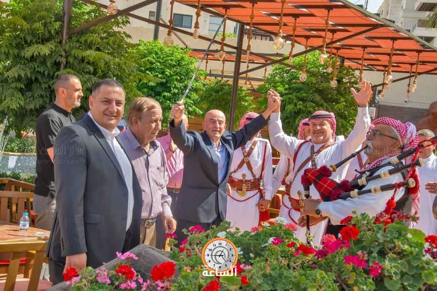 حفل غداء بزفاف سامح معتصم ابو