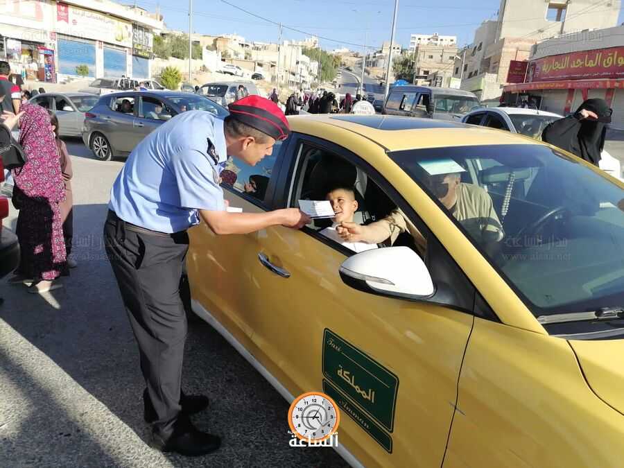 ليست مخالفة.. رجال الأمن العام الأردني