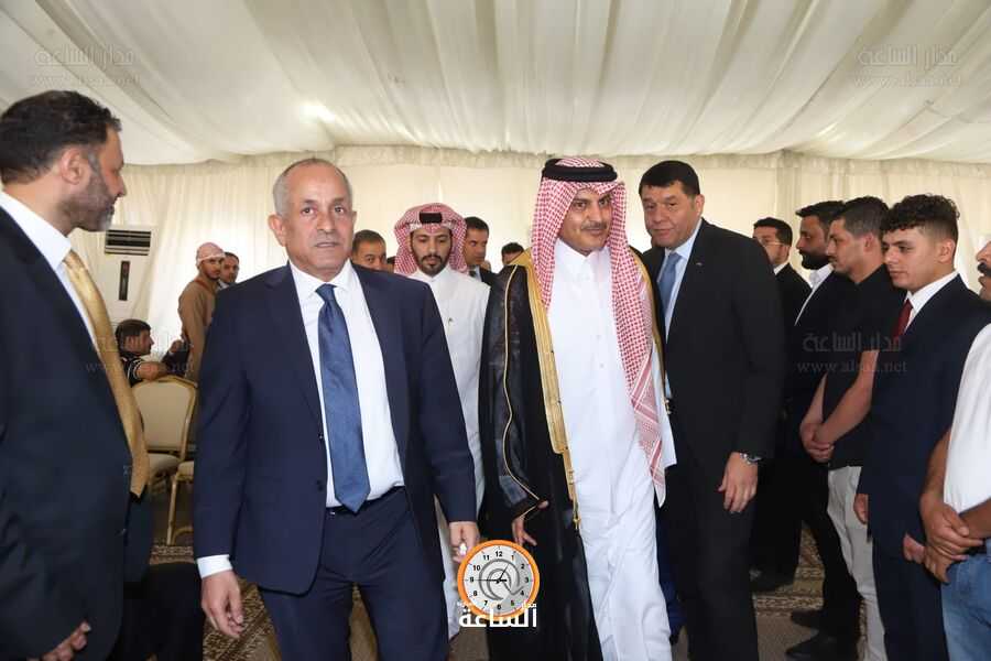 السفير آل ثاني يعزي عشائر الدعجة