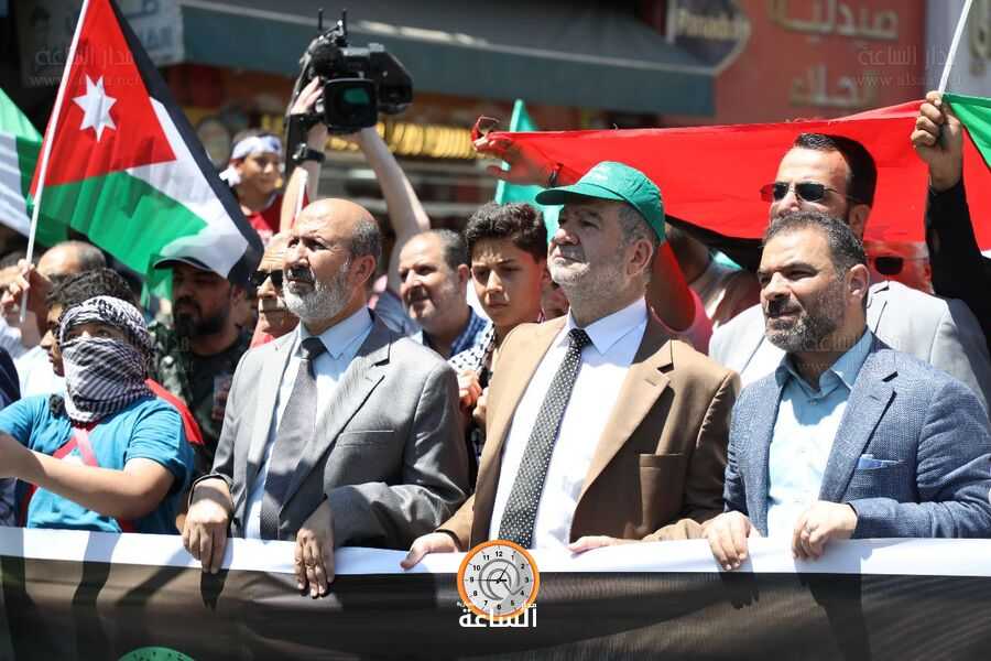 مسيرة شعبية في عمان دعما للمقاومة