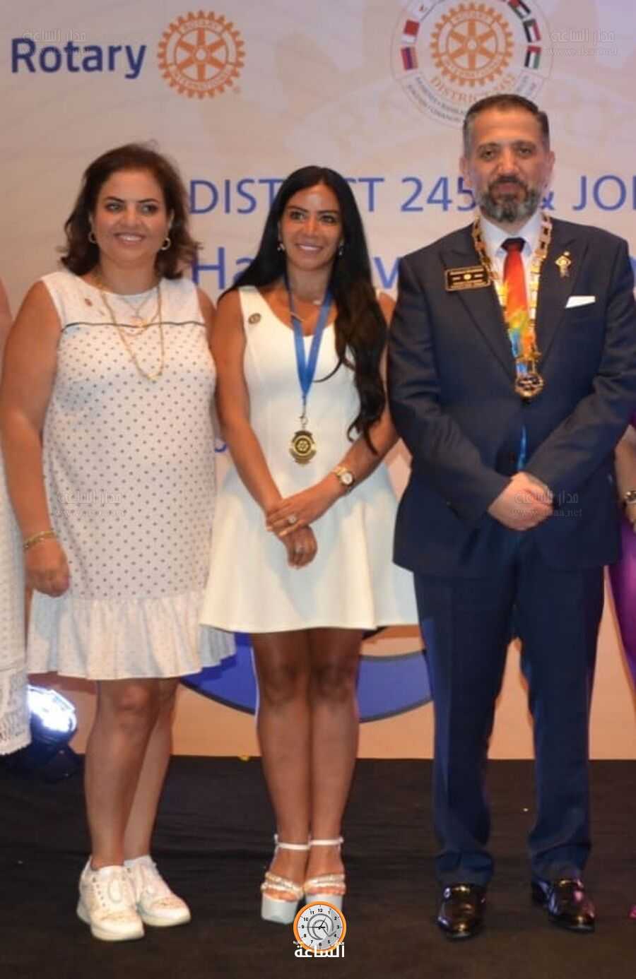 ربى السكاكيني رئيسا لـ روتاري عمّان