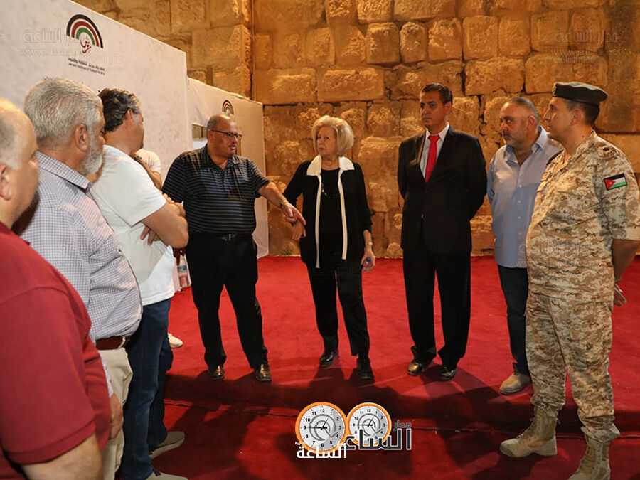 وزيرة الثقافة تطلع على التحضيرات النهائية