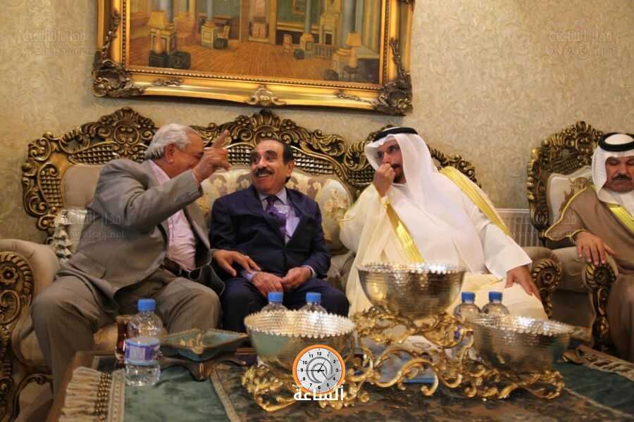 الفايز يولم على شرف النائب الكويتي