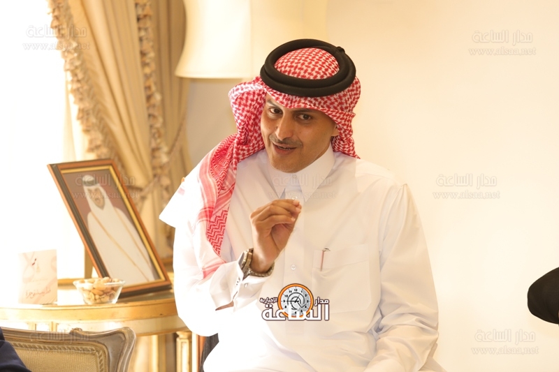 الشيخ سعود بن ناصر بن جاسم بن محمد آل ثاني - سفير قطر - الاردن