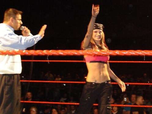 أشلي ماسارو واحدة من أشهر المصارعات في العالم