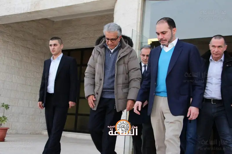 الأمير علي بن الحسين والشيخ سلمان بن ابراهيم