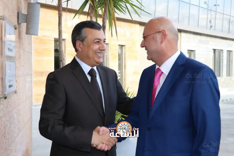 الزميلان اياد الوقفي وخليل الشوبكي