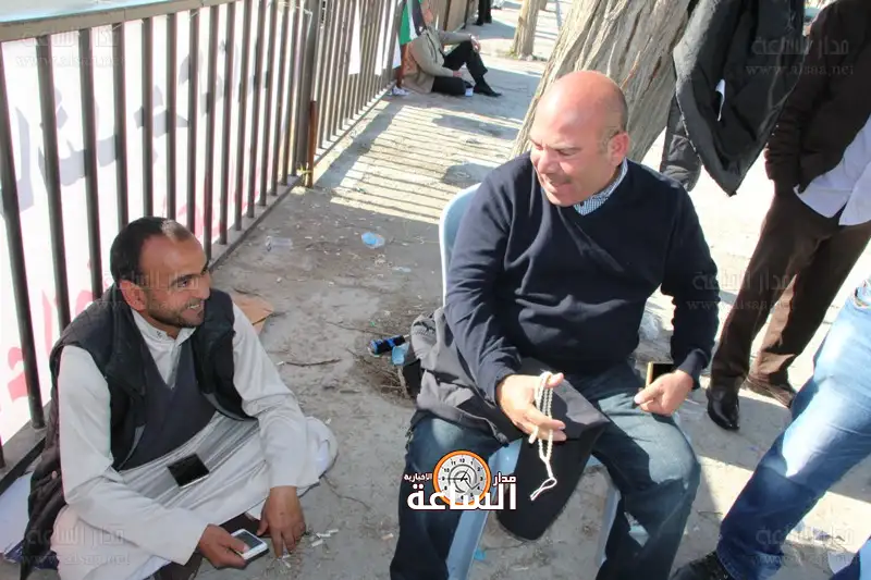 من اعتصام الزراعيين الاردنيين