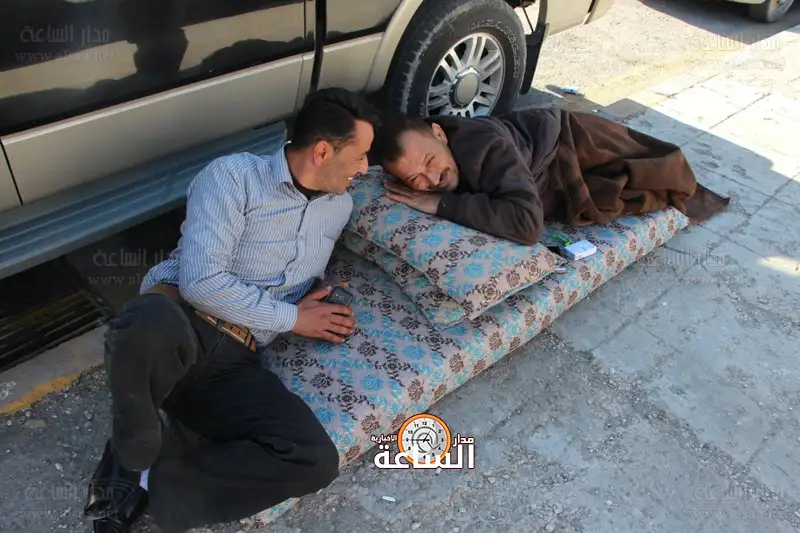 من اعتصام الزراعيين الاردنيين