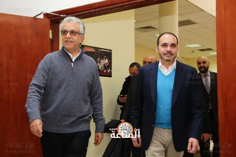 الأمير علي بن الحسين والشيخ سلمان بن ابراهيم