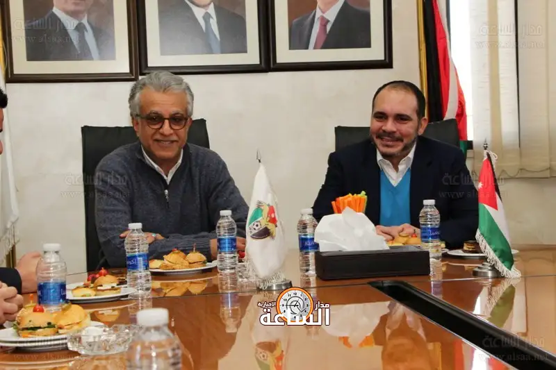 الأمير علي بن الحسين والشيخ سلمان بن ابراهيم