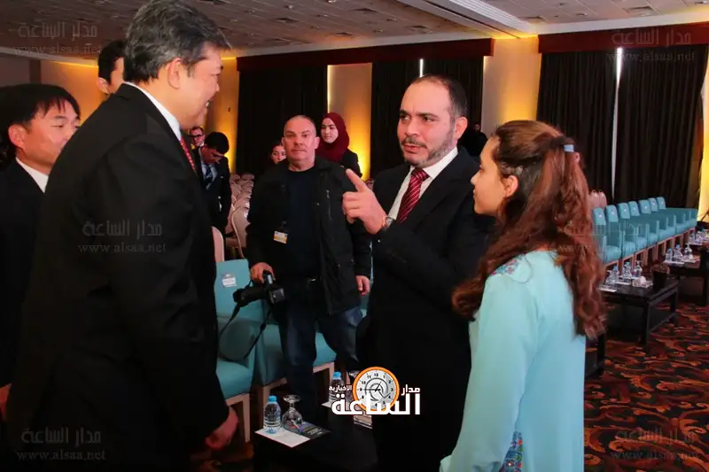 الأمير علي بن الحسين والأميرة الجليلة