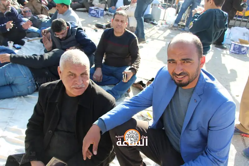 من اعتصام الزراعيين الاردنيين