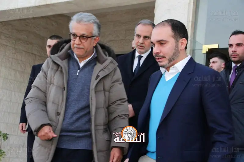 الأمير علي بن الحسين والشيخ سلمان بن ابراهيم