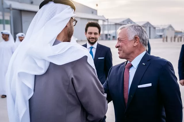 الملك عبدالله الثاني,الأردن,أبوظبي,الإمارات,زيارة رسمية