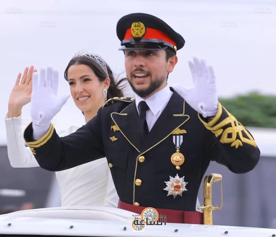 زفاف الأمير الحسين ورجوة,الموكب الأحمر,عمان تحتفل