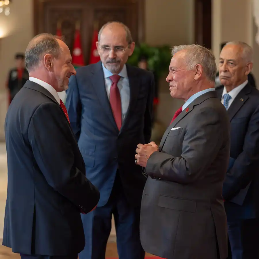 مدار الساعة,أخبار الأردن,اخبار الاردن,نائب رئيس الوزراء,وزير الخارجية وشؤون المغتربين,الملك الحسين بن طلال,الملك المؤسس,رئيس الوزراء,أيمن الصفدي,الديوان الملكي الهاشمي,قصر بسمان