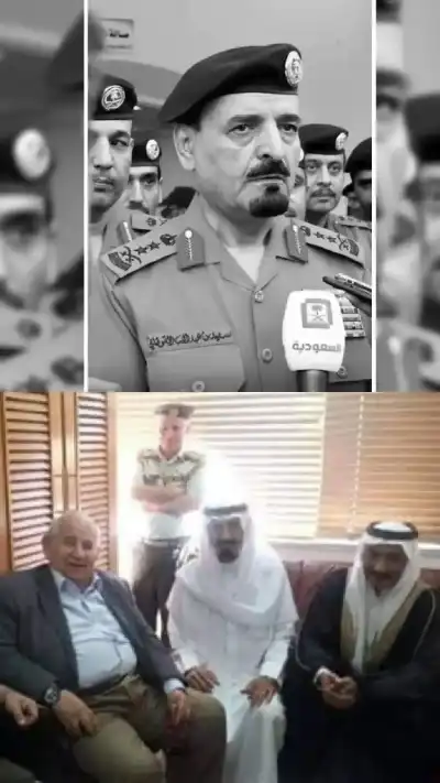 الجازي يعزي بوفاة الفريق سعيد بن