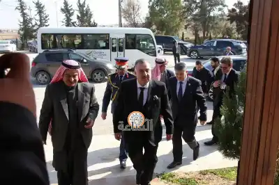 سفير العراق عمر البرزنجي في ديوان