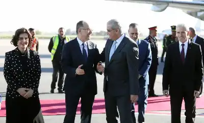 الرئيس الألباني يصل إلى الأردن