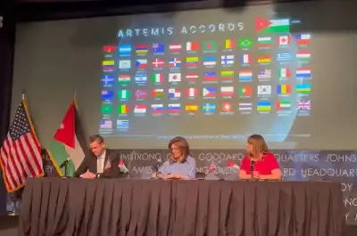 الأردن ينضم في ناسا إلى اتفاقات