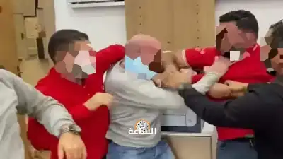مشاجرة وضرب بالأيدي بين موظف ومديره