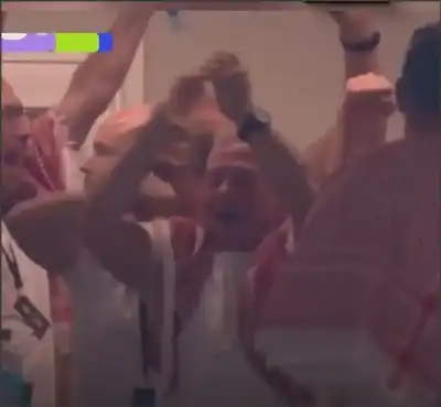 الملك يتابع مباراة الأردن والأرجنتين.. شاهد