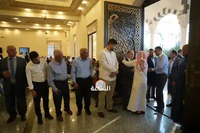 وفود تهنىء الوزير المصري بمنصب نائب