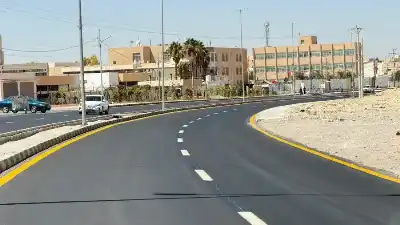 الانتهاء من إعادة تأهيل الطريق التنموي