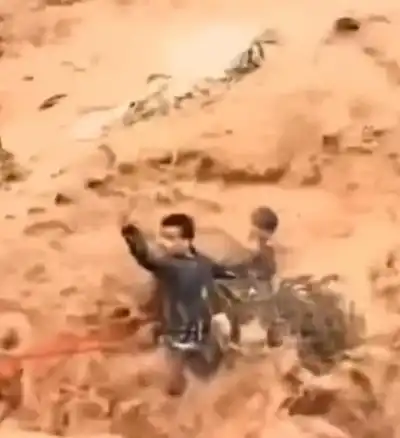 الأمن الأردني يبحث عن شخص جرفته