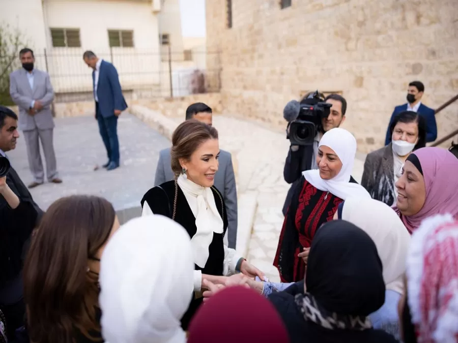 الملكة رانيا,مدار الساعة,الكرك,