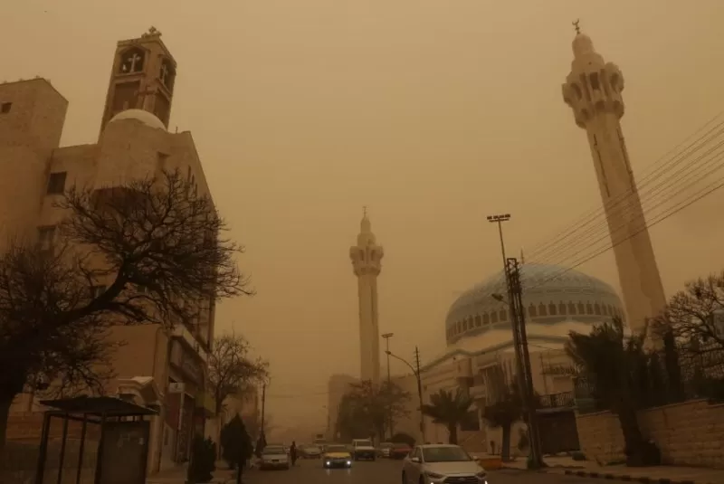 مدار الساعة, الطقس في الأردن اليوم,درجات الحرارة,البحر الميت,السعودية