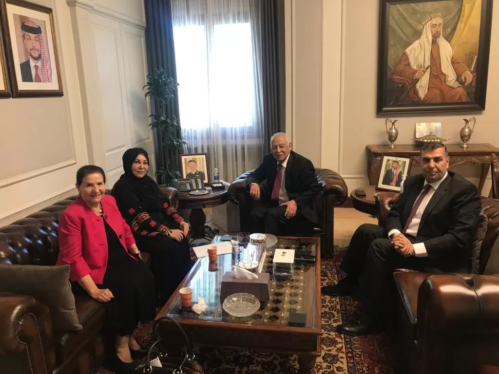 العيسوي يلتقي رئيسة الاتحاد النسائي الأردني
