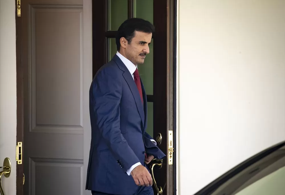 أمير قطر يزور مصر