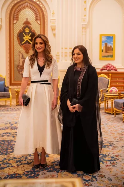 الملكة رانيا: زيارة مميزة إلى سلطنة