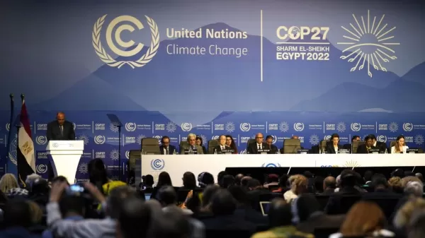 مؤتمر المناخ بمصر يقر اتفاقا لتمويل