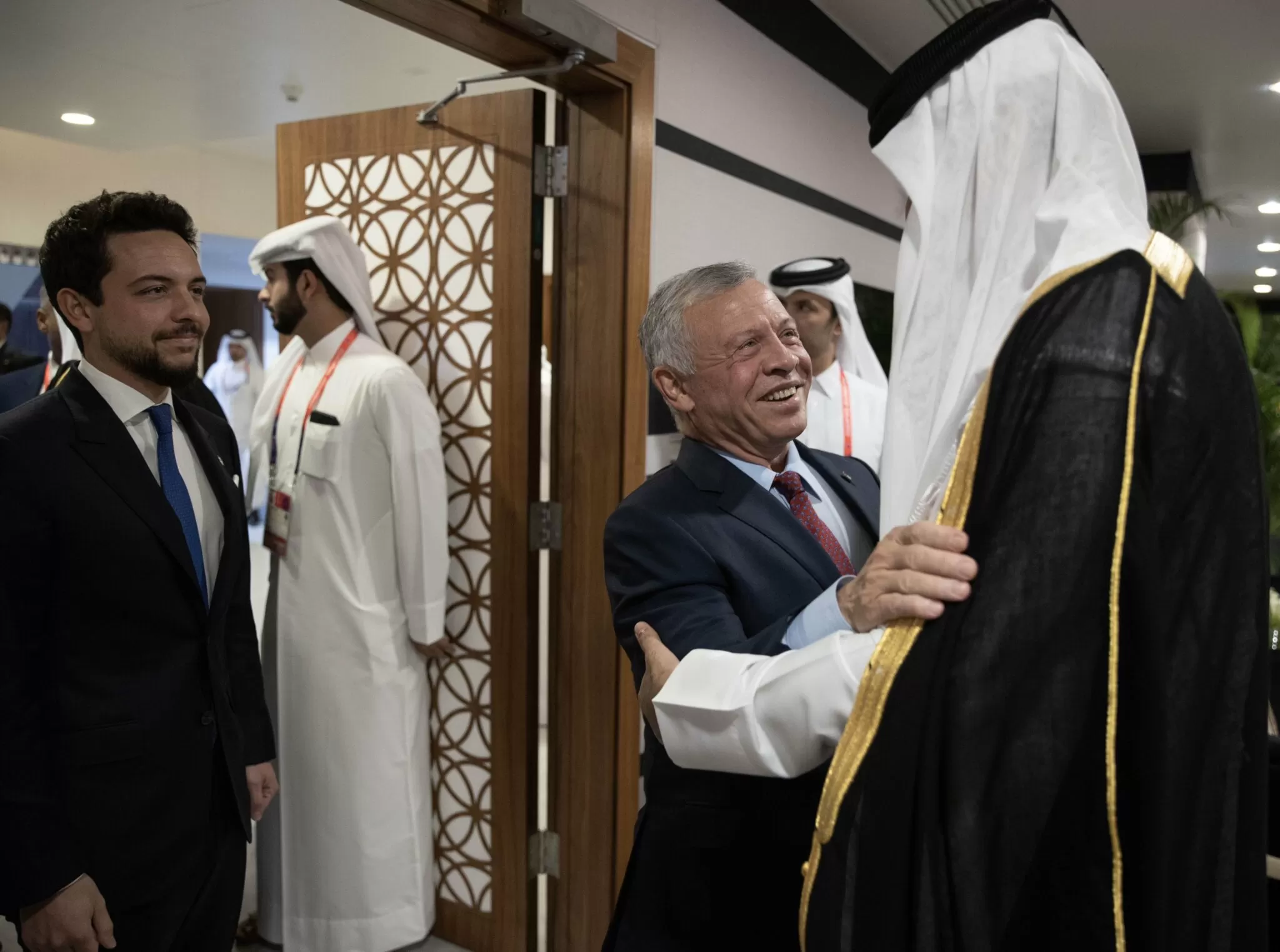 مدار الساعة, أخبار الأردن,قطر,الملك عبد الله الثاني,الشيخ تميم بن حمد
