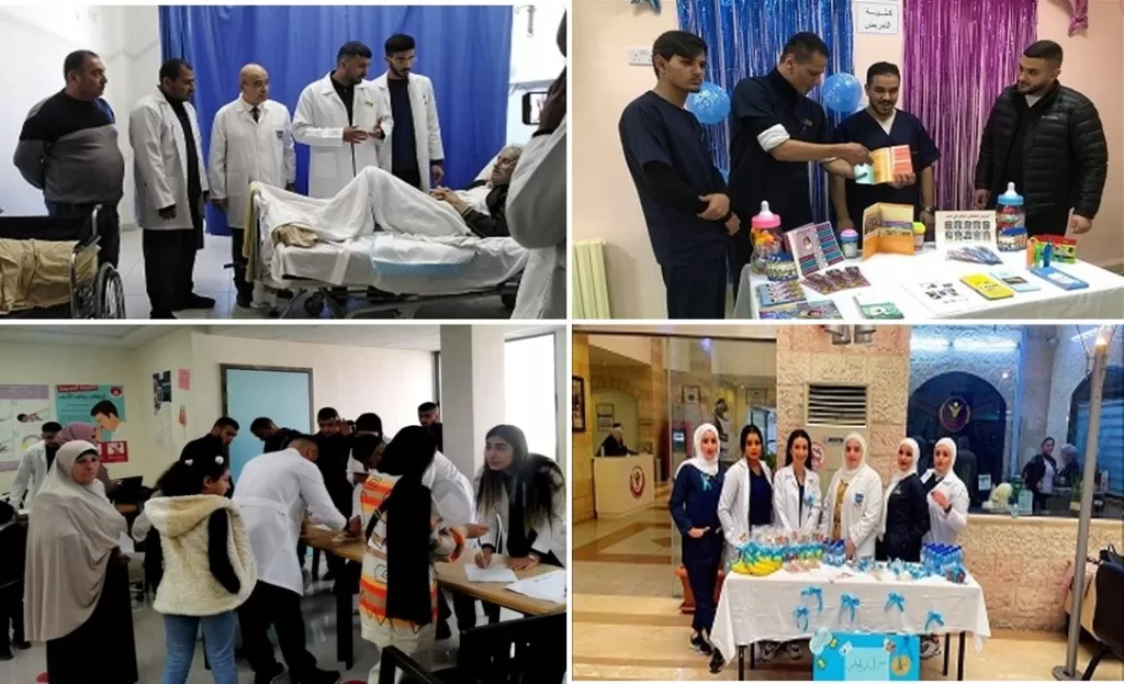 نشاطات تطوعية لـ تمريض عمان الاهلية