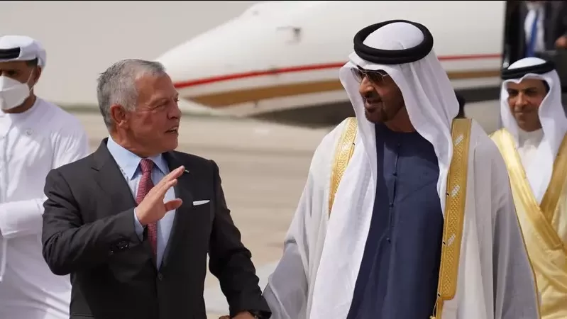 مدار الساعة,الملك عبدالله الثاني,الإمارات,الإمارات العربية المتحدة,الأمير الحسين,ولي العهد,
