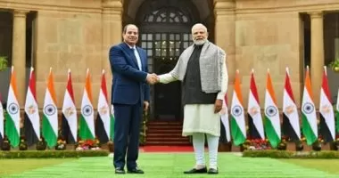مصر والهند ترفعان مستوى العلاقات إلى