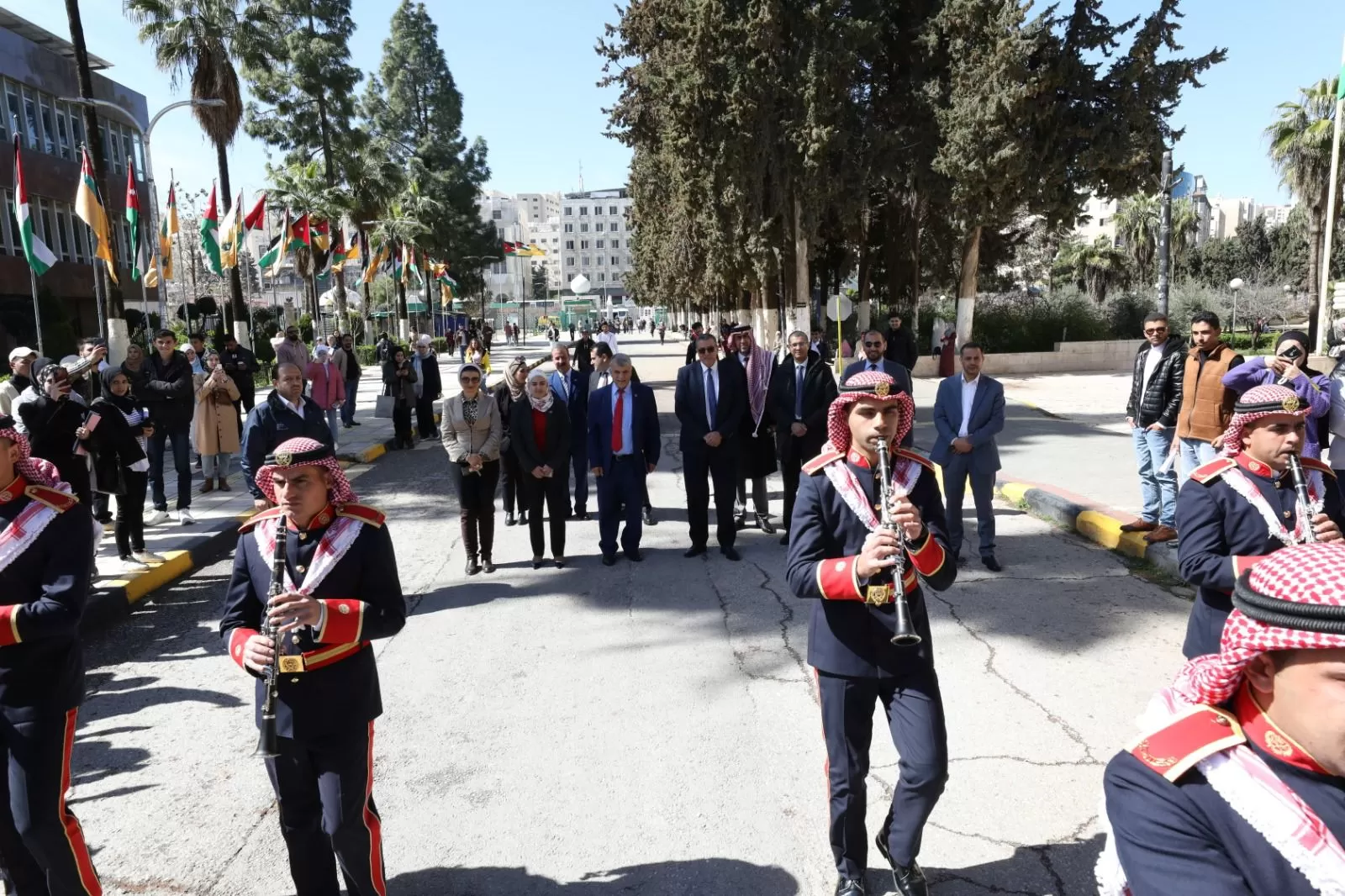 مدار الساعة,مناسبات أردنية,الملك عبد الله الثاني,القوات المسلحة الأردنية,مديرية الأمن العام,الأمن العام,الجامعة الأردنية,الثورة العربية الكبرى,عيد الأم,القوات المسلحة,إدارة مكافحة المخدرات,الدفاع المدني,الجيش العربي