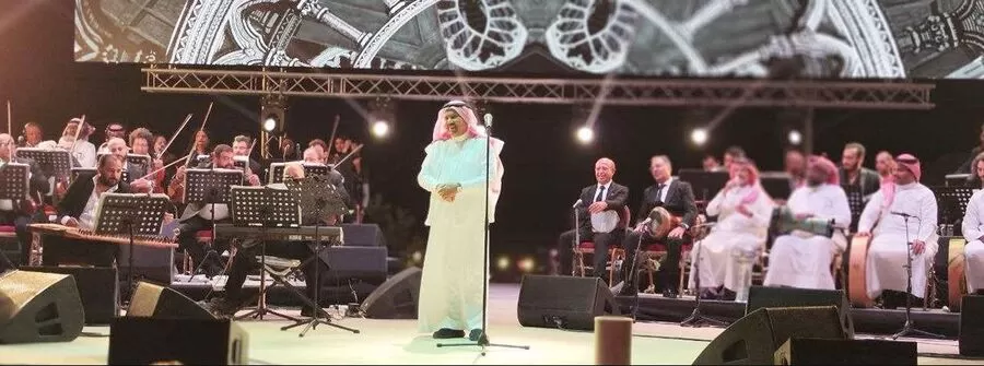 مهرجان ليالي البترا الوردية,
محمد عبده فنان العرب,
حضور سمو الاميرة نور بنت عاصم