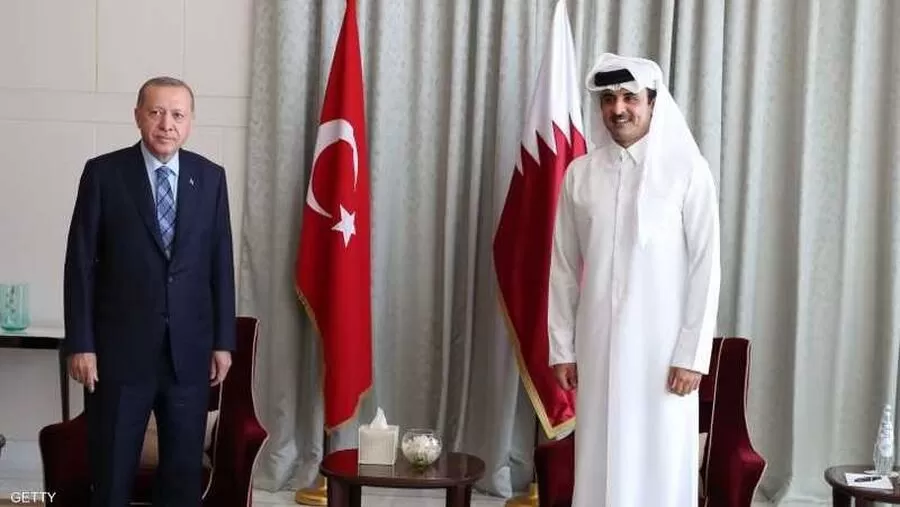 تهنئة الشيخ تميم للرئيس التركي,العلاقات القطرية التركية,التعاون العربي التركي