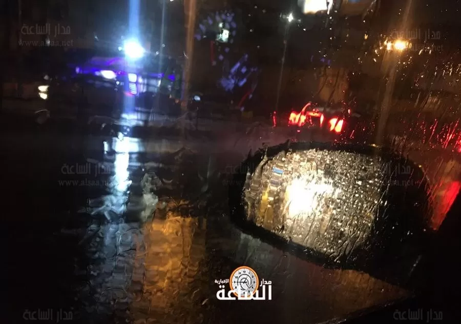 العقبة تتعرض لأمطار غزيرة,الحالة الجوية في الأردن,الكوادر المعنية تتابع الحالة الجوية